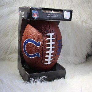 🏈 Indianapolis Colts Full Size Football – 🟦 Officially Licensed NFL Game Ball